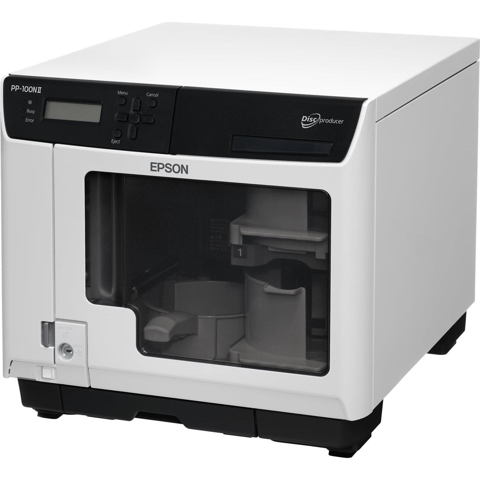 Thumbnail - Epson Discproducer PP-100NII (Tintenpatrone, Farbe), Drucker, Schwarz, Grau