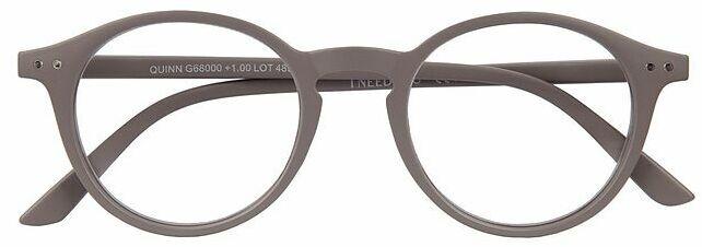 Actual product image I Need You QUINN reading glasses, grey, +1.50 dpt (+1)