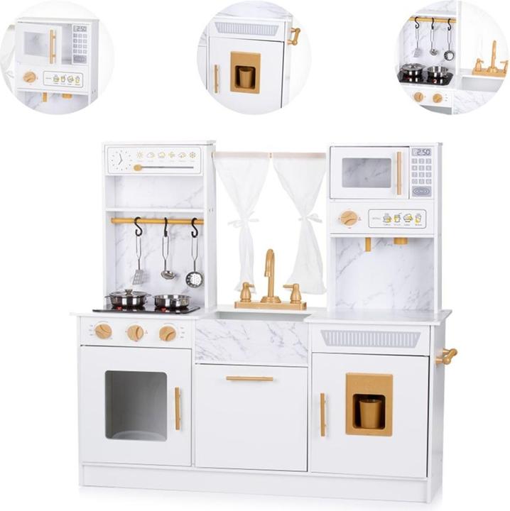 Chipolino Kinderküche 94 cm Holz Sound
