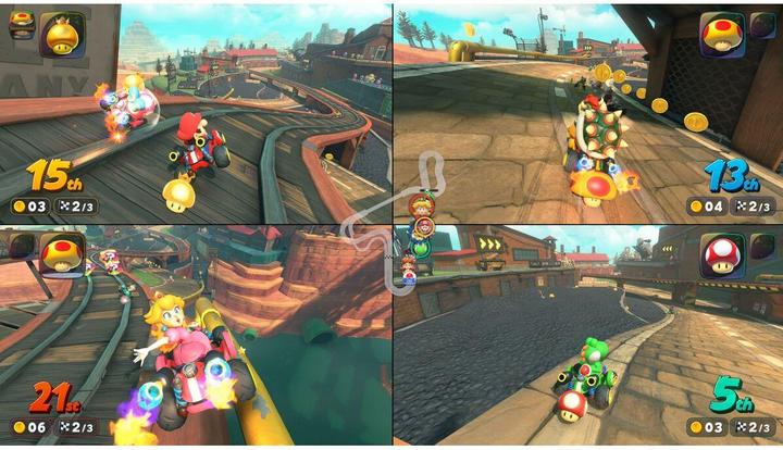 Actual product image Nintendo Switch 2 + Mario Kart World-Set
