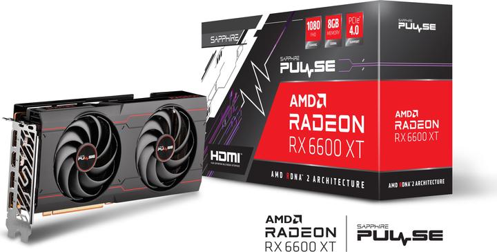 Produktbild Sapphire Radeon RX 6600 XT GAMING OC Pulse (8 GB)