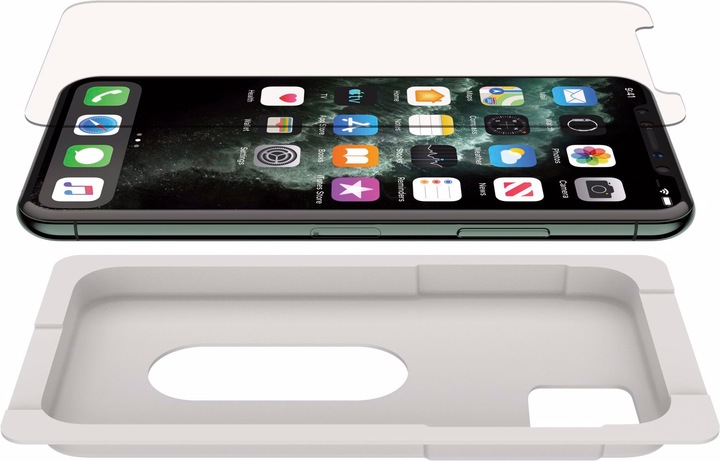Immagine prodotto Belkin ScreenForce InvisiG.Ultra antimik. iPhone 11Pro Max/Xs Max (1 Pezzo/i, Apple iPhone XS Max, Apple iPhone 11 Pro Max)