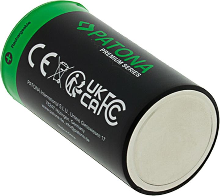 Immagine prodotto Patona Batteria ricaricabile premium 2X LR20 USB-C (Batteria della fotocamera)