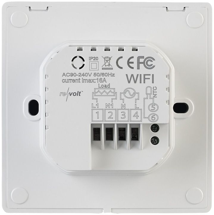 Produktbild Revolt WLAN-Fussbodenheizung-Thermostat