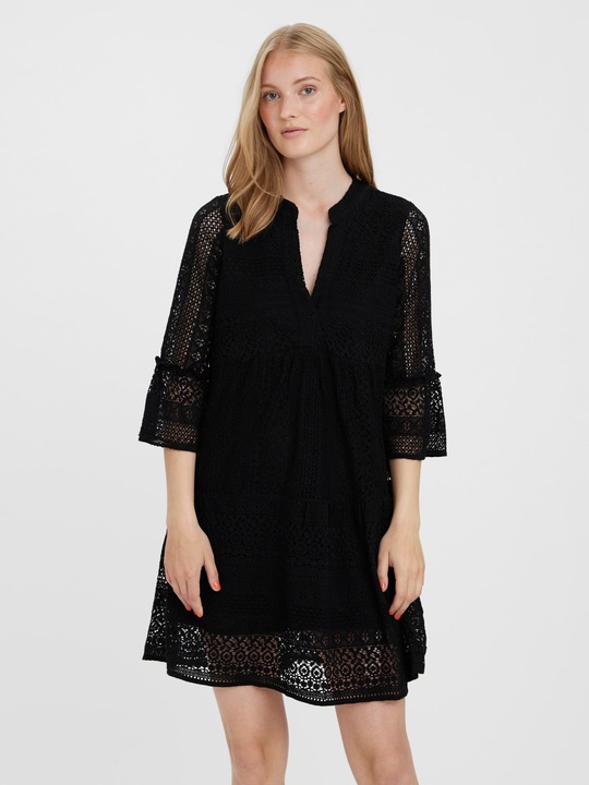 Image du produit Vero Moda Tunique décolletée en V ornée de dentelle (S)