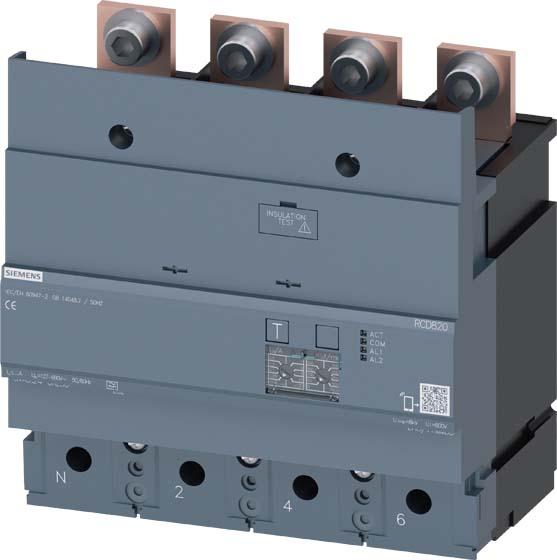 Productafbeelding Siemens 3VA9424-0RL30 Aardlekschakelaar 1 st (3VA94240RL30)