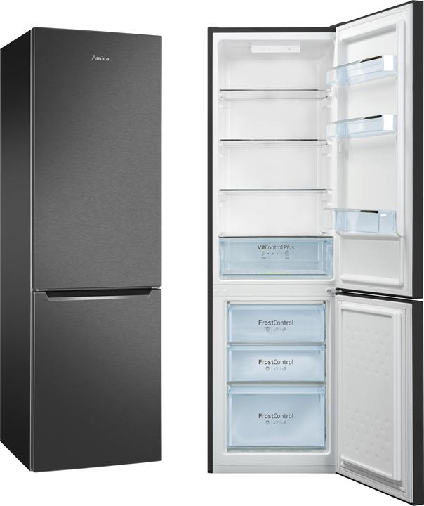 Image du produit Amica Combiné réfrigérateur-congélateur KGCL 387 150 S l x h x p 54 x 178 x 55 cm partie (262 l)