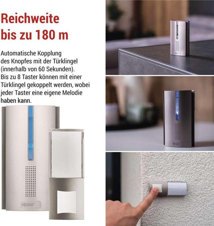 Produktbild Emos Wireless Doorchime & Repeater