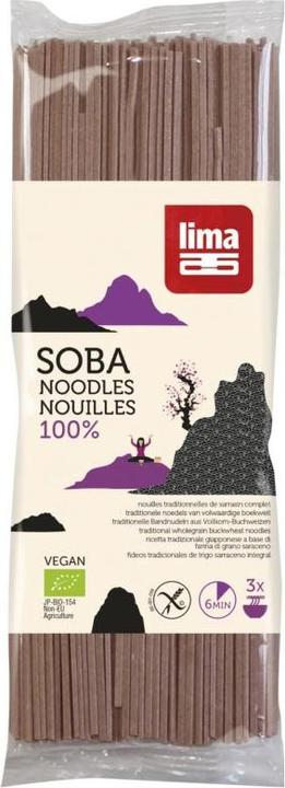 Produktbild Lima Soba Nudeln aus Vollkorn-Buchweizen Bio (200 g)