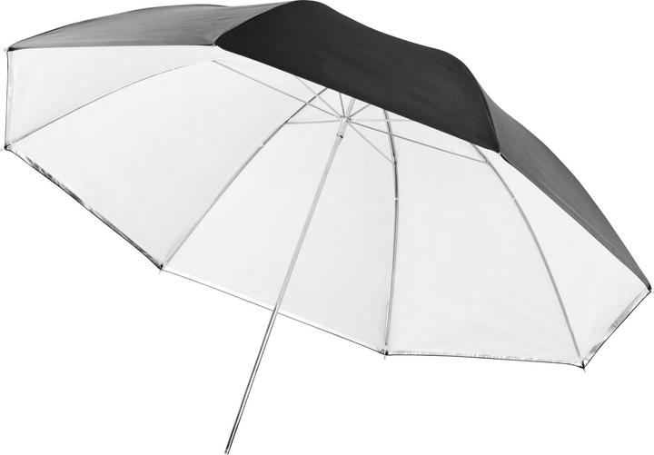 Walimex 2en1 Reflex- Parapluie translucide blanc 84 (Réflecteur parapluie, 84 cm)