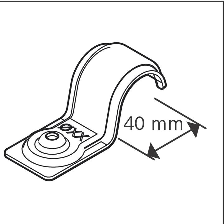 Image du produit Bosch Professional PRO EMS-40 metal single cable grip 40mm (100 pcs)