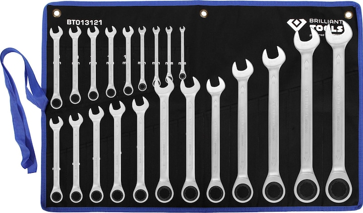 Actual product image KS Tools Ratchet ring spanner set (32 mm, 18 mm, 11 mm, 12 mm, 20 mm, 19 mm, 27 mm, 15 mm, 13 mm, 25 mm, 6 mm, 21 mm, 7 mm, 14 mm, 29 mm, 8 mm, 10 mm, 30 mm, 23 mm, 26 mm, 22 mm, 17 mm, 28 mm, 9 mm, 16 mm, 24 mm, 31 mm)