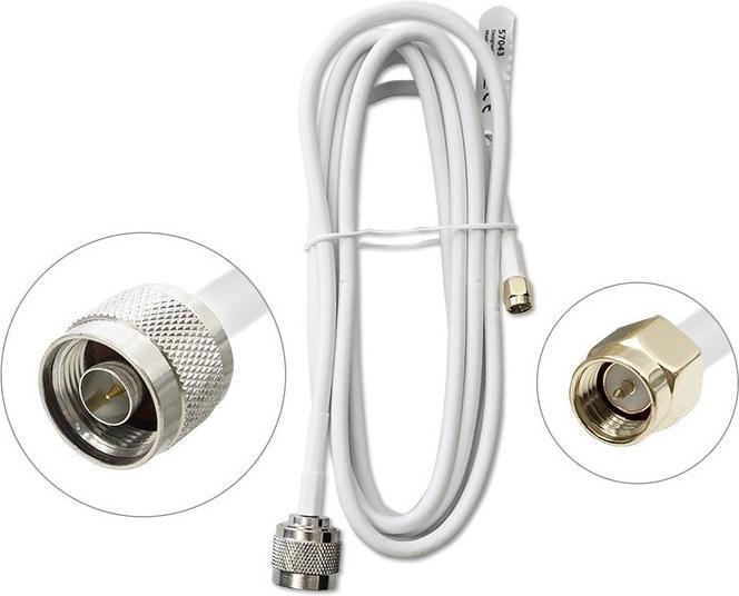 Image du produit Qoltec Antena 4G LTE DUAL | 14dBi | dookólna | zewnętrzna (4G)