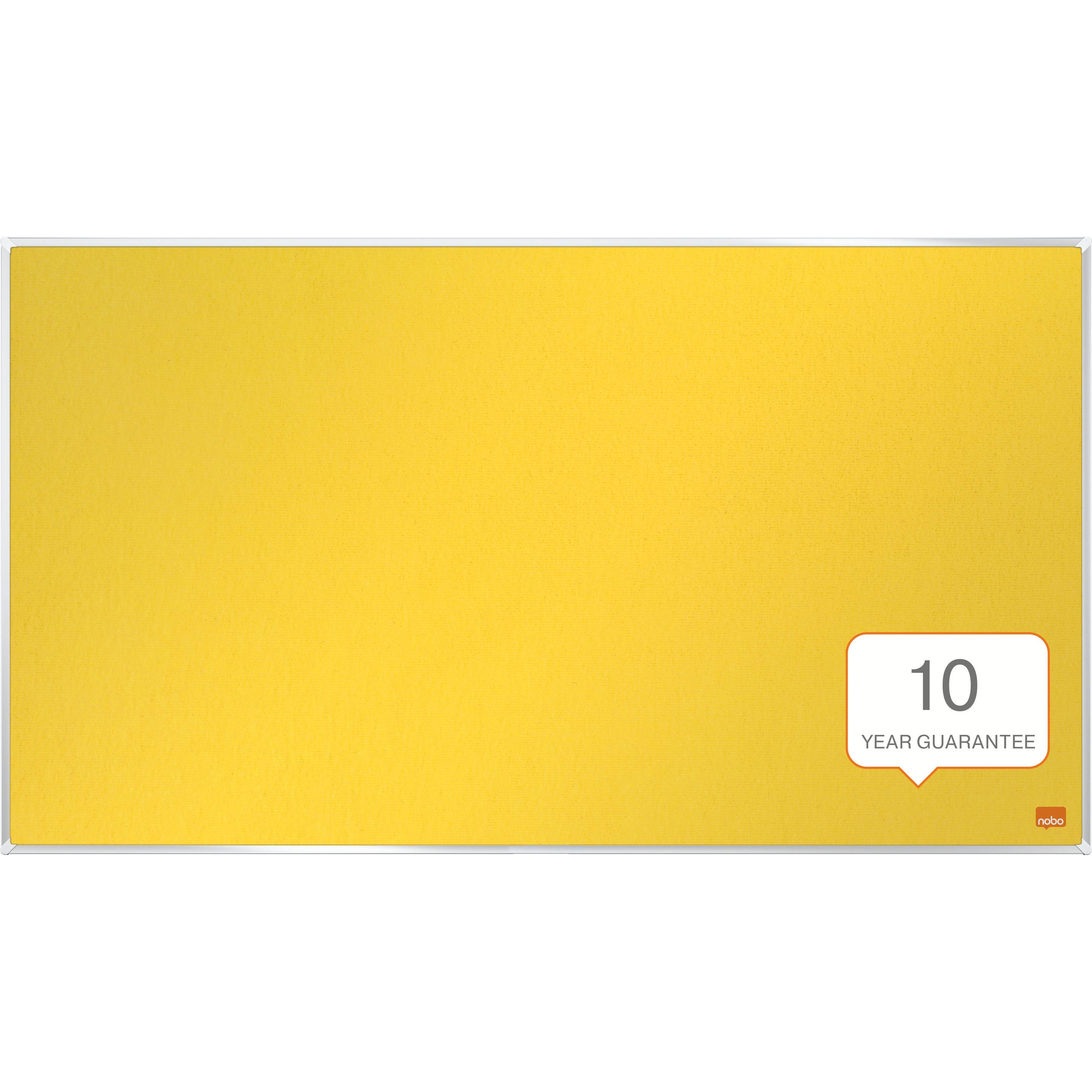 Thumbnail - Nobo, Pinnwand, Filztafel Impression Pro 1915429 gelb, 40x71cm (Pinnwand, 40 x 71 cm)