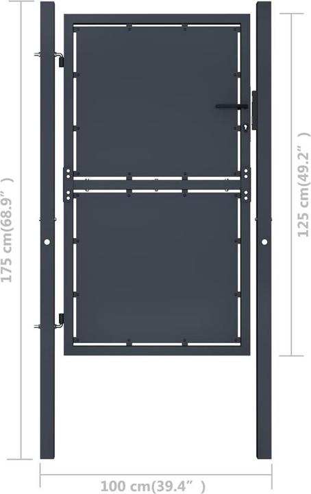 Immagine prodotto vidaXL Gartentor