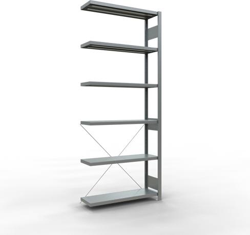Actual product image Schulte Lagertechnik MULTIplus330 boltless bay system with cross brace