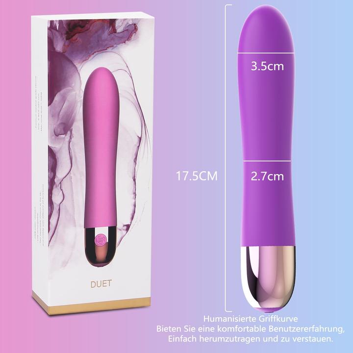 Produktbild Enlove Silikon Vibrator mit Stossfunktion und 10 Modi