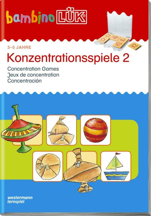 Produktbild Konzentrationsspiele 2 (Deutsch, Michael Junga, Ute Ohlms, 2003)
