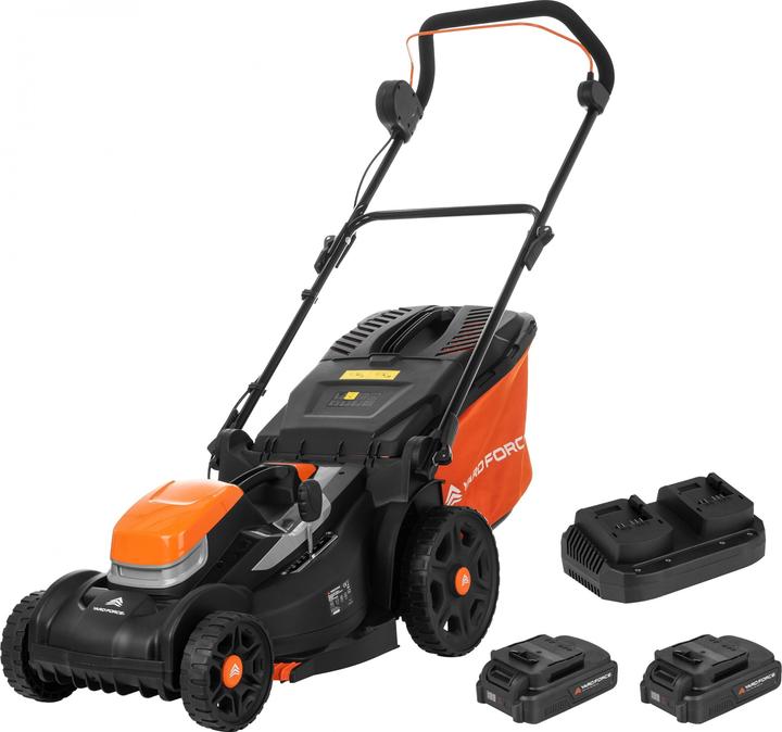 Yard Force Kosiarka akumulatorowa 2x20v, 2x4,0ah, 40 cm, YF-LMC40A (Rechargeable battery operated)