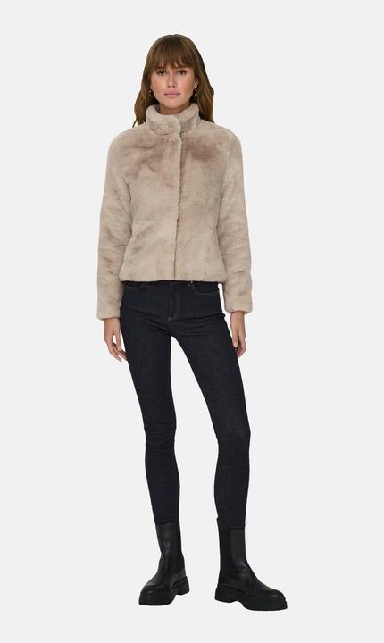 Actual product image Only High closed jacket Faux fur jacket (M)