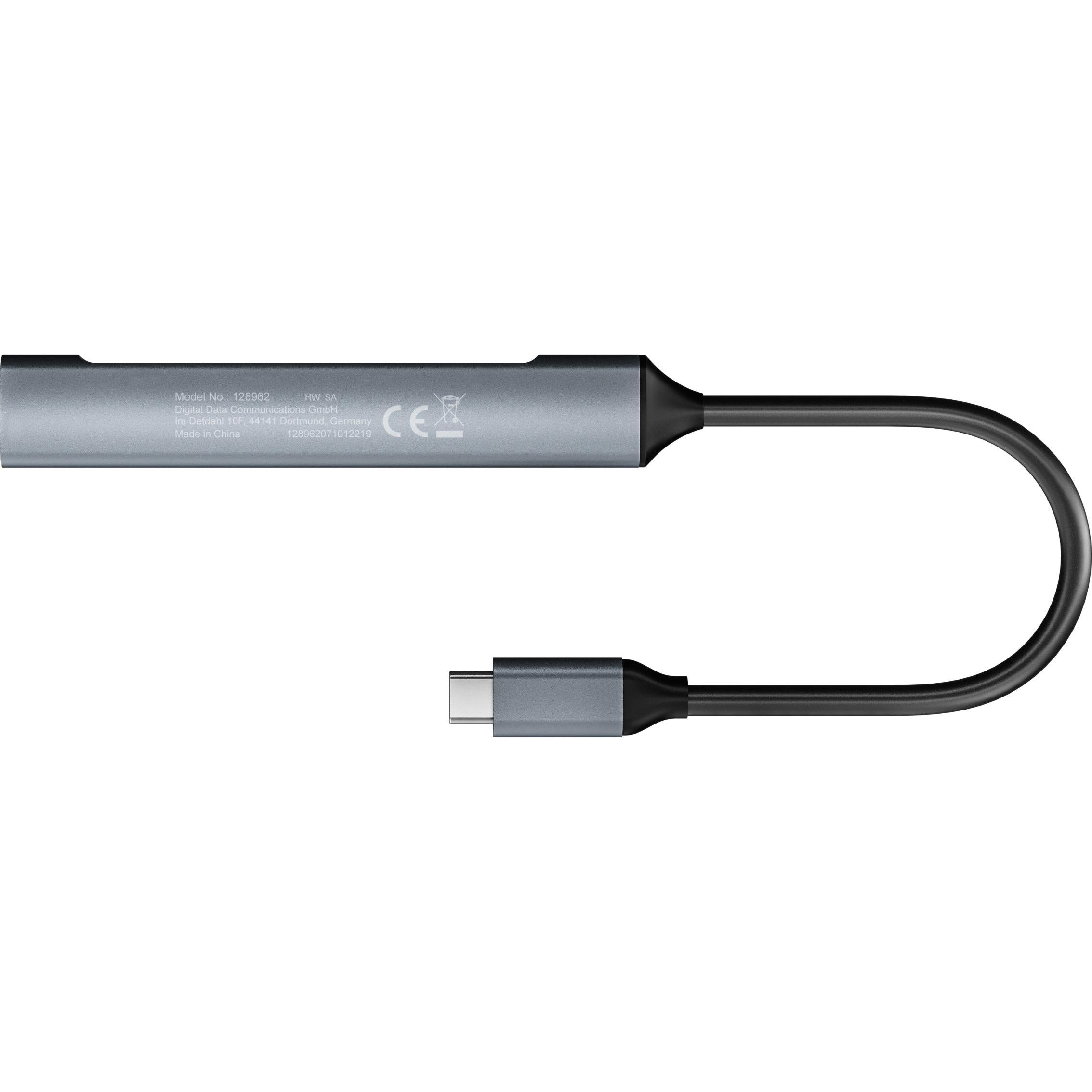 Thumbnail - equip 5-Port USB Hub (USB-C, 5 Ports), Dockingstation + USB Hub, Silber