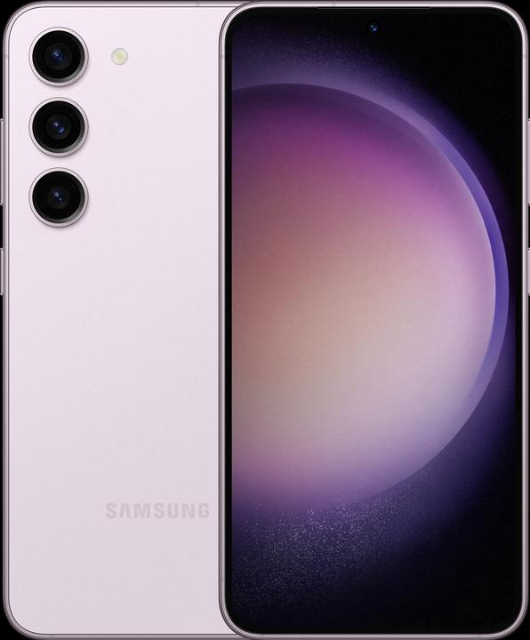Actual product image Samsung Galaxy S23 (128 GB, Misty Lilac, 6.10", SIM + eSIM, 50 Mpx, 5G)
