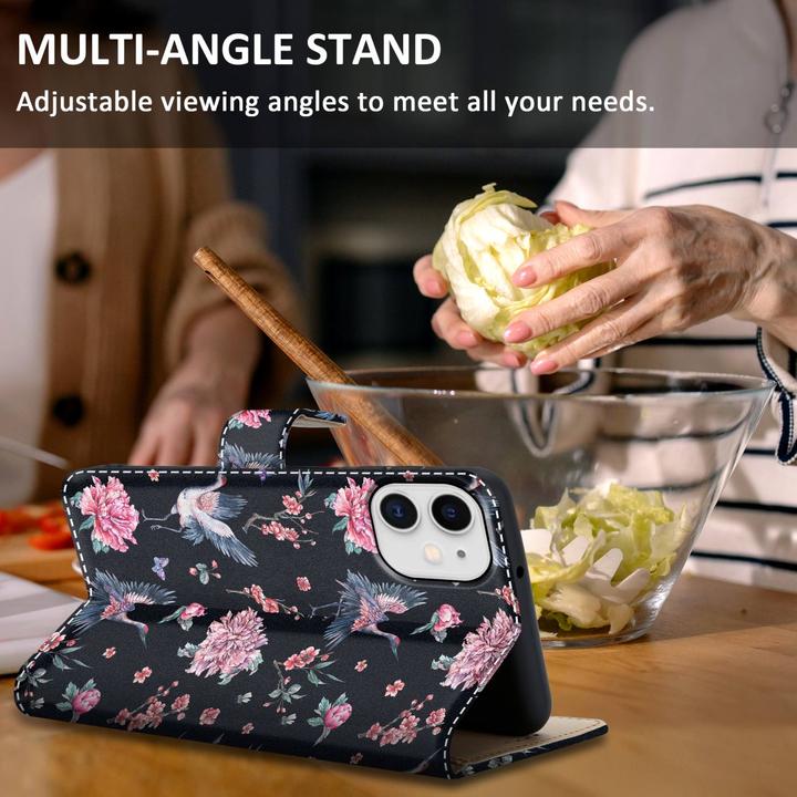 Produktbild Cadorabo Book Hülle mit Print (Apple iPhone 11)