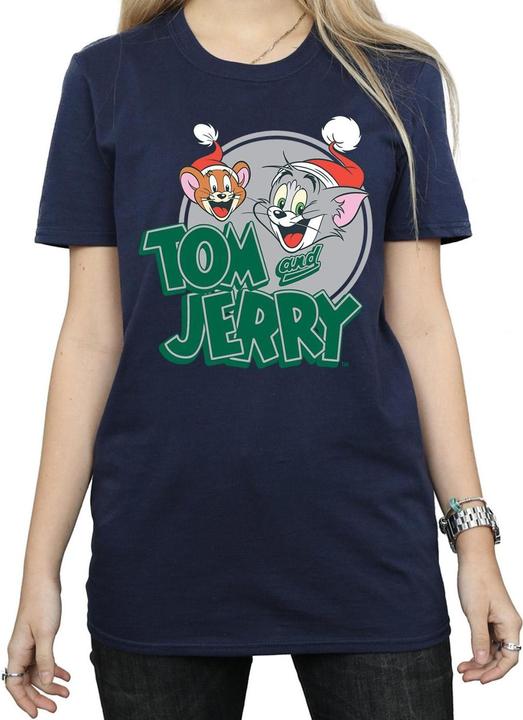 Image du produit Tom & Jerry - T-shirt CHRISTMAS GREETINGS - Femme (XL)