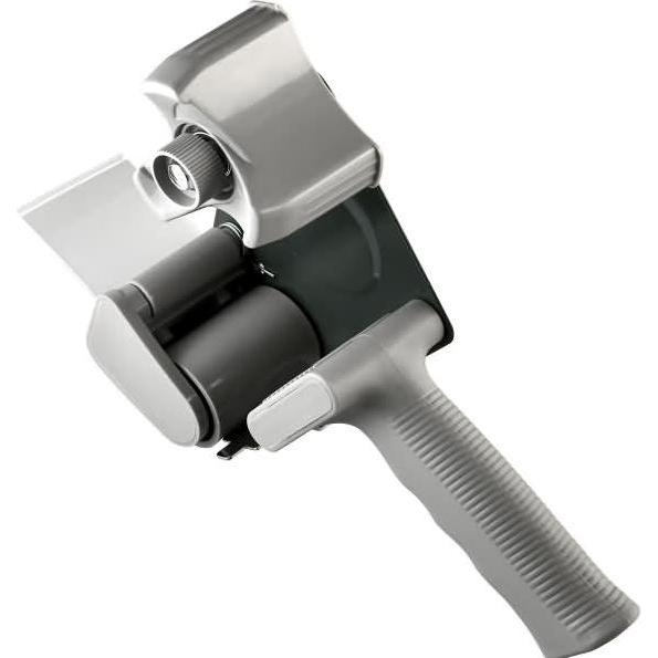 Alco, Klebebandabroller, Sicherheits-Packetbandabroller Stahl/Kunststoff 5cmx66m grau