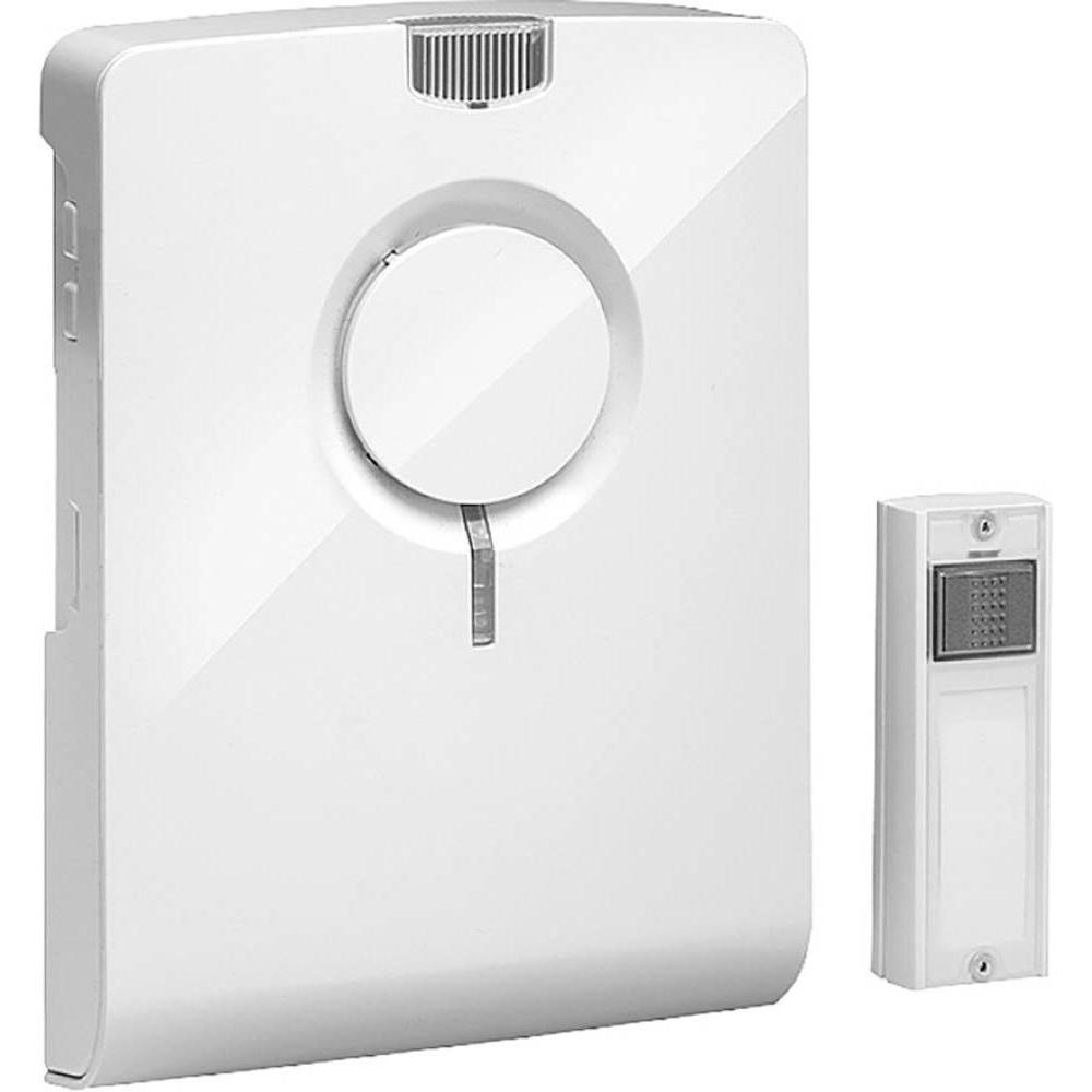 Grothe, Klingel + Türsprechanlage, Funkgong Set 43553 MISTRAL 650 weiss (Funk)
