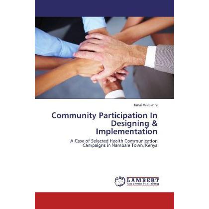 Community Participation In Designing & Implementation, Fachbücher