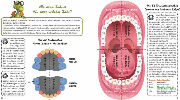 Produktbild Alle meine Zähne - Der ultimative Zahnkalender für alle deine Milchzähne, Wackelzähne und bleib (Deutsch, Caroline Oblasser, 2020)