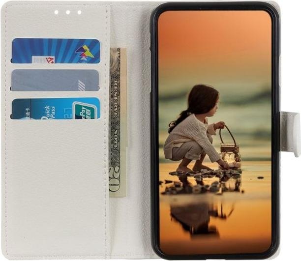 Actual product image MU Classic Litchi Leather Bookcover Series (Xiaomi Redmi Note 8T)