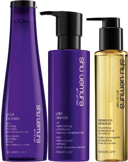 Shu Uemura yūbi blonde Everyday Blonde Glow Set (Hair care set)