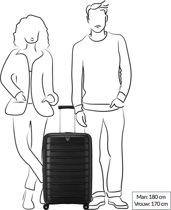 Image du produit Roncato Butterfly - Trolley extensible M (83 l)