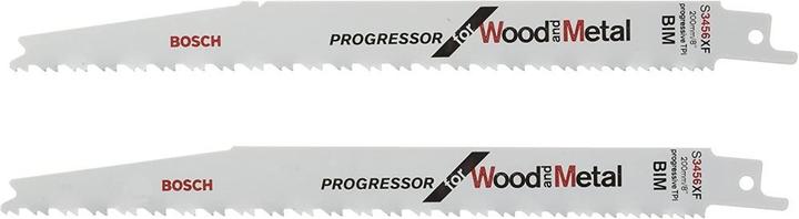 Produktbild Bosch Professional Zubehör Säbelsägeblatt S 3456 XF, Progressor for Wood and Metal, 2er-Pack