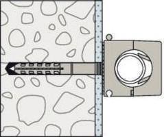 Actual product image Fischer 68012 Clamp SCH 812 GR (100)