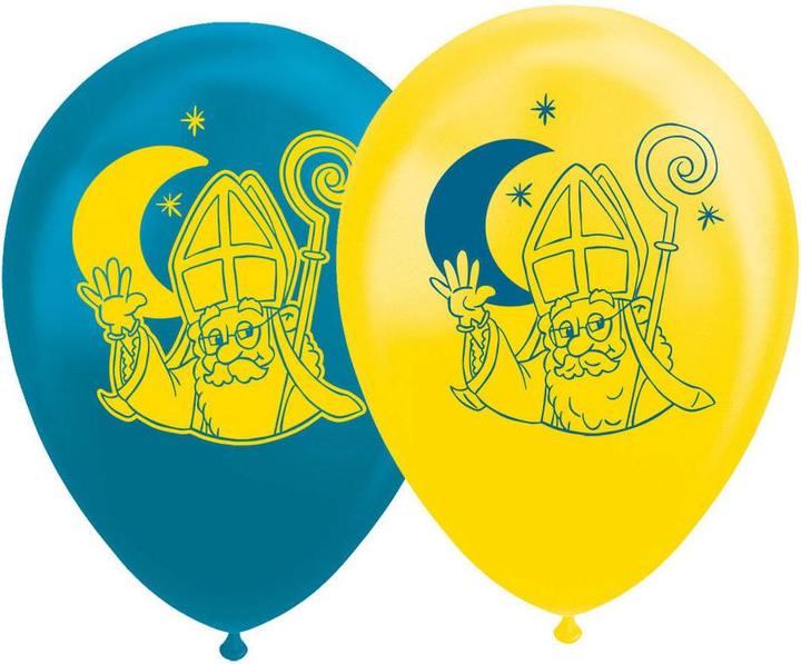 Produktbild Globos Europe 12-Zoll-Sinterklaas-Luftballons – 8 Stück. (8x)