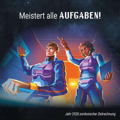 Actual product image Kosmos Noobs in Space (German)