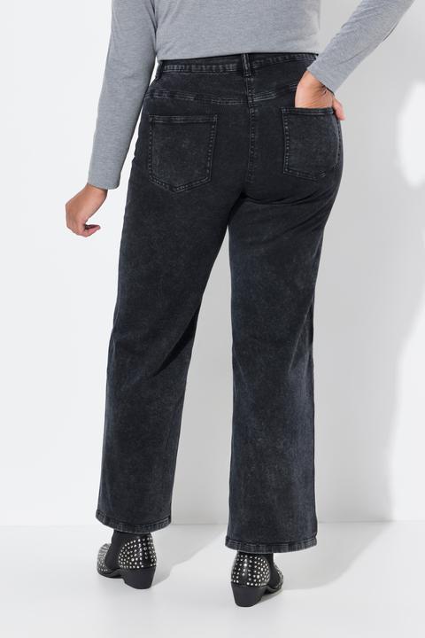 Produktbild Angel of Style Jeans, weites Bein, Destroy-Effekte, 5-Pocket (44)