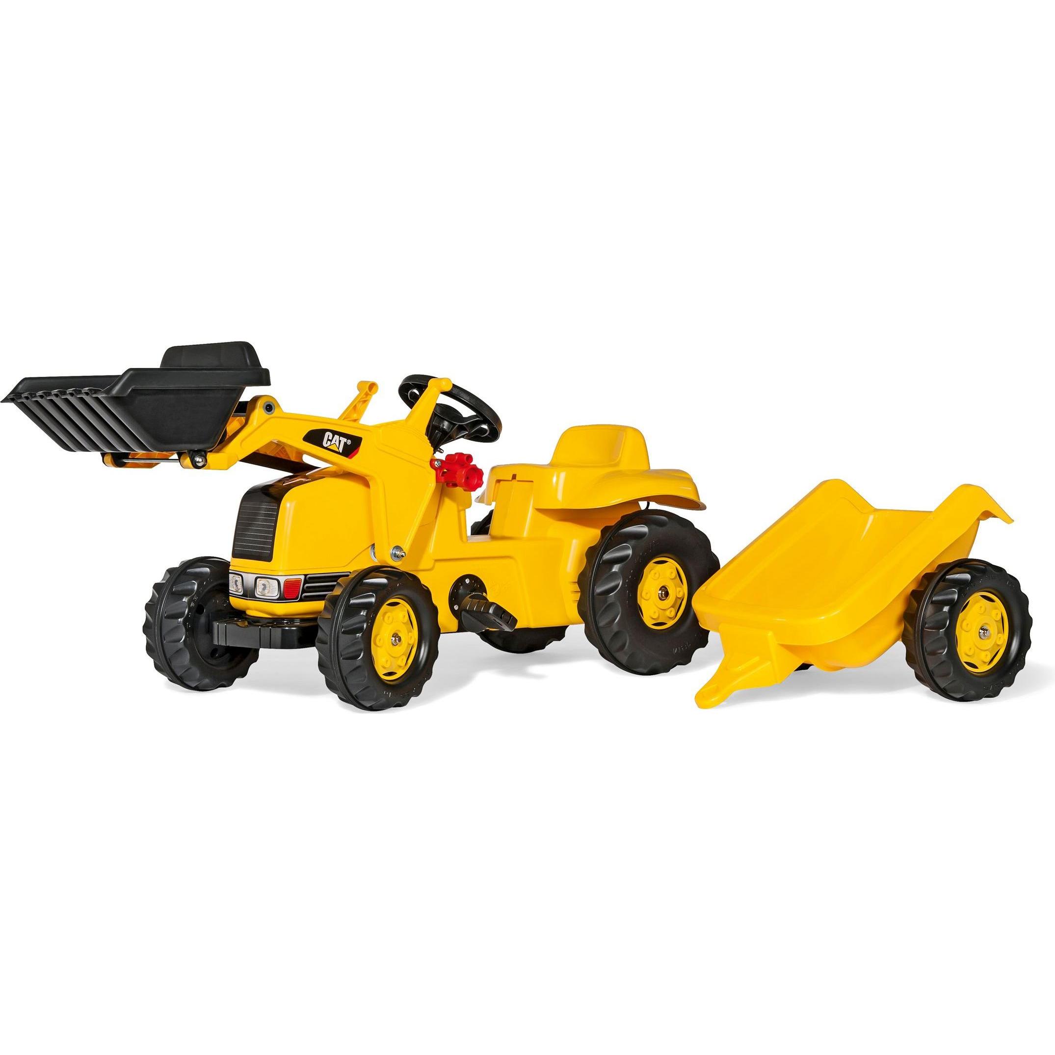 Rolly Toys rollyKid CAT mit Lader+Anhänger