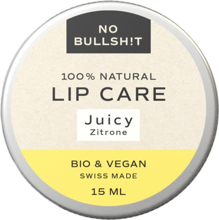 Produktbild NO BULLSH!T Lip Care Juicy (Lippenbalsam, 15 ml)