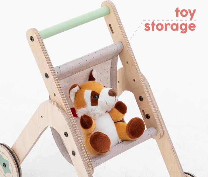 Produktbild MamaToyz Trio-Kinderwagen für die ersten Schritte