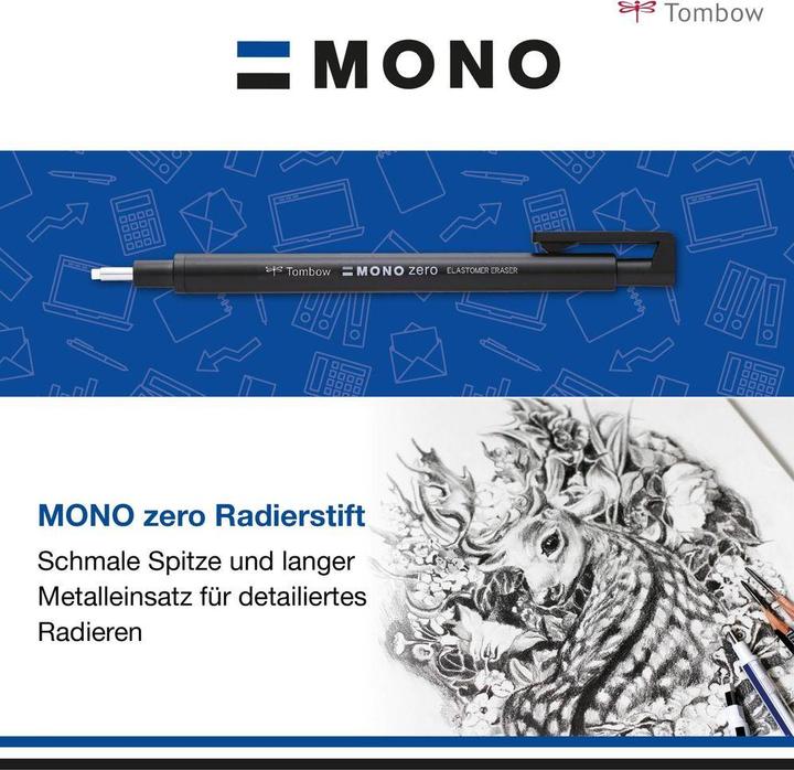 Actual product image Tombow MONO zero