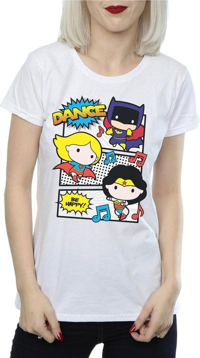 Immagine prodotto Chibi Super Friends Dance Maglietta Donna (S)
