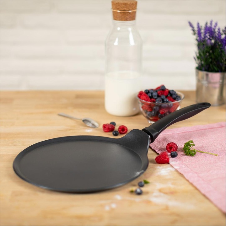 Immagine prodotto Kuhn Rikon Facile (25 cm, Padella di crêpe, Alluminio)
