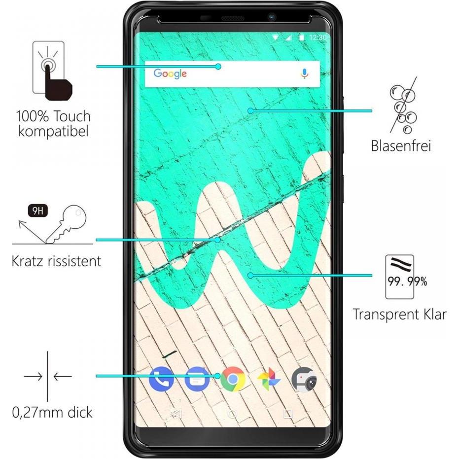 Thumbnail - Screenguard Wiko View Max Panzerglas Schutzfolie Case Friendly Design (1 Stück, Wiko View Max), Smartphone Schutzfolie, ...