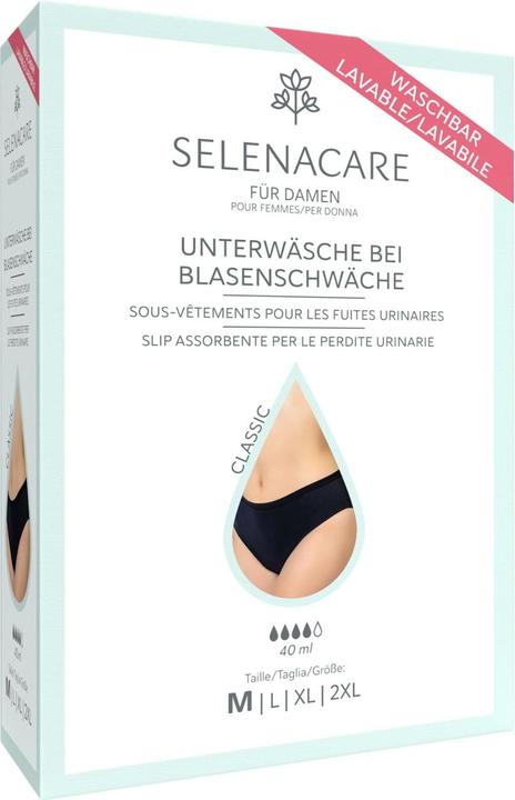 Actual product image Selenacare Bladder Leak Underwear for Women (Classic) (M)
