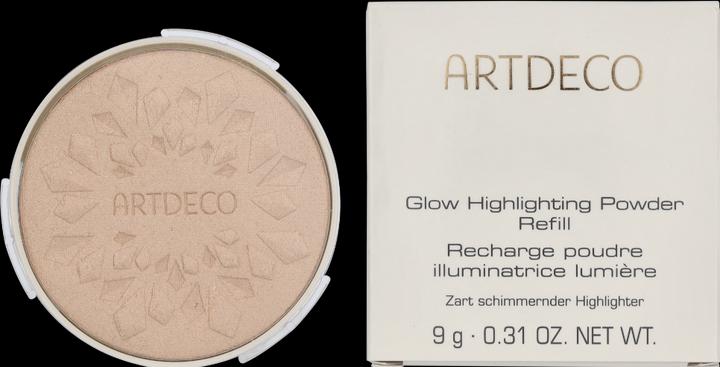 Actual product image Artdeco Glow Highlighting Powder Refill 4182.1 (Highlighter, 9 g)