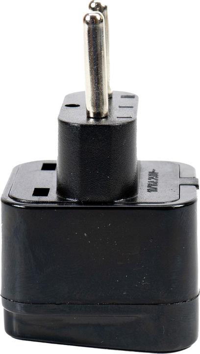 Produktbild PNI UK-Europa-Steckdosenadapter, 220 V, schwarz